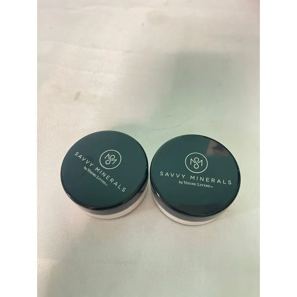 Savvy Minerals Diamond Dust Veil set of 2 - Natural Finish Powder Makeup
